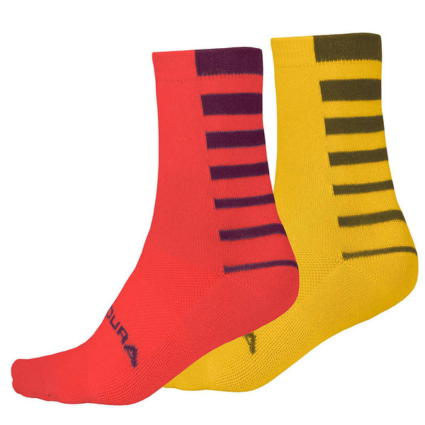 Endura CoolMax Stripe Socks 2-Pack