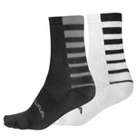 Endura CoolMax Stripe Socks 2-Pack