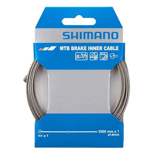 Shimano MTB Tandem Inner Brake Wire 1.6x3500 mm - Sprockets Cycles