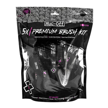 Muc-Off 5x Premium Brush Kit - Sprockets Cycles