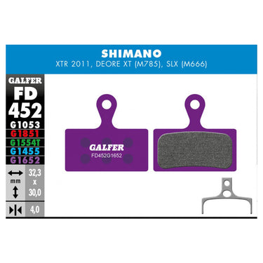 Galfer Disc Brake Pads for Shimano XT / XTR