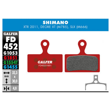 Galfer Disc Brake Pads for Shimano XT / XTR