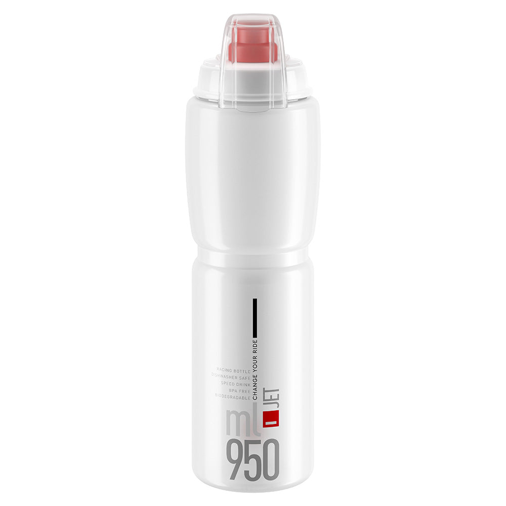 Elite Jet MTB Biodegradable Water Bottle 950ml Sprockets Cycles