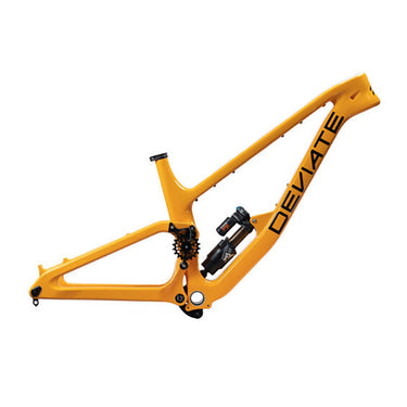 Deviate Highlander 150 MTB Frame with Ohlins Shock