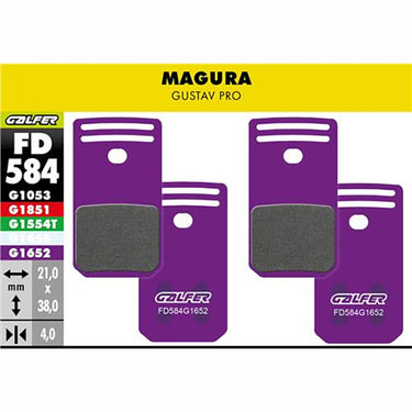 Galfer Disc Brake Pads for Magura Gustav Pro