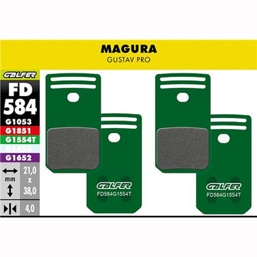 Galfer Disc Brake Pads for Magura Gustav Pro
