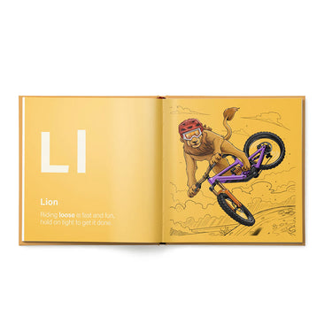 Kids Ride Shotgun Shred Til Bed The MTB Animal Alphabet Book