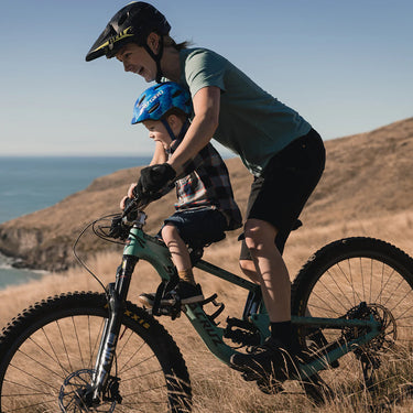 Kids Ride Shotgun 2.0 Child Bike Seat + Handlebars Combo