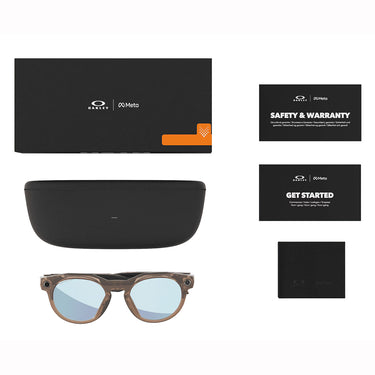 Oakley Meta HSTN Polarised AI Performance Sunglasses