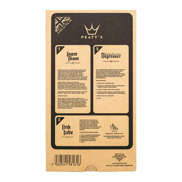 Peaty's Wash Degrease Lubricate Bicycle Cleaning Kit