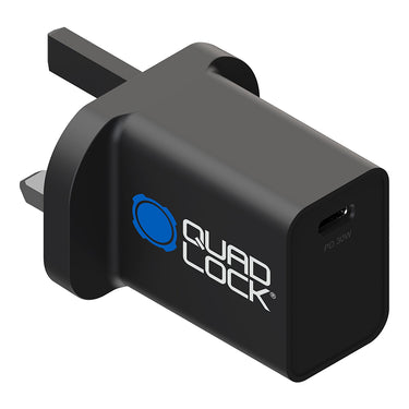 Quad Lock 30W Power Adaptor - UK Standard (Type G)
