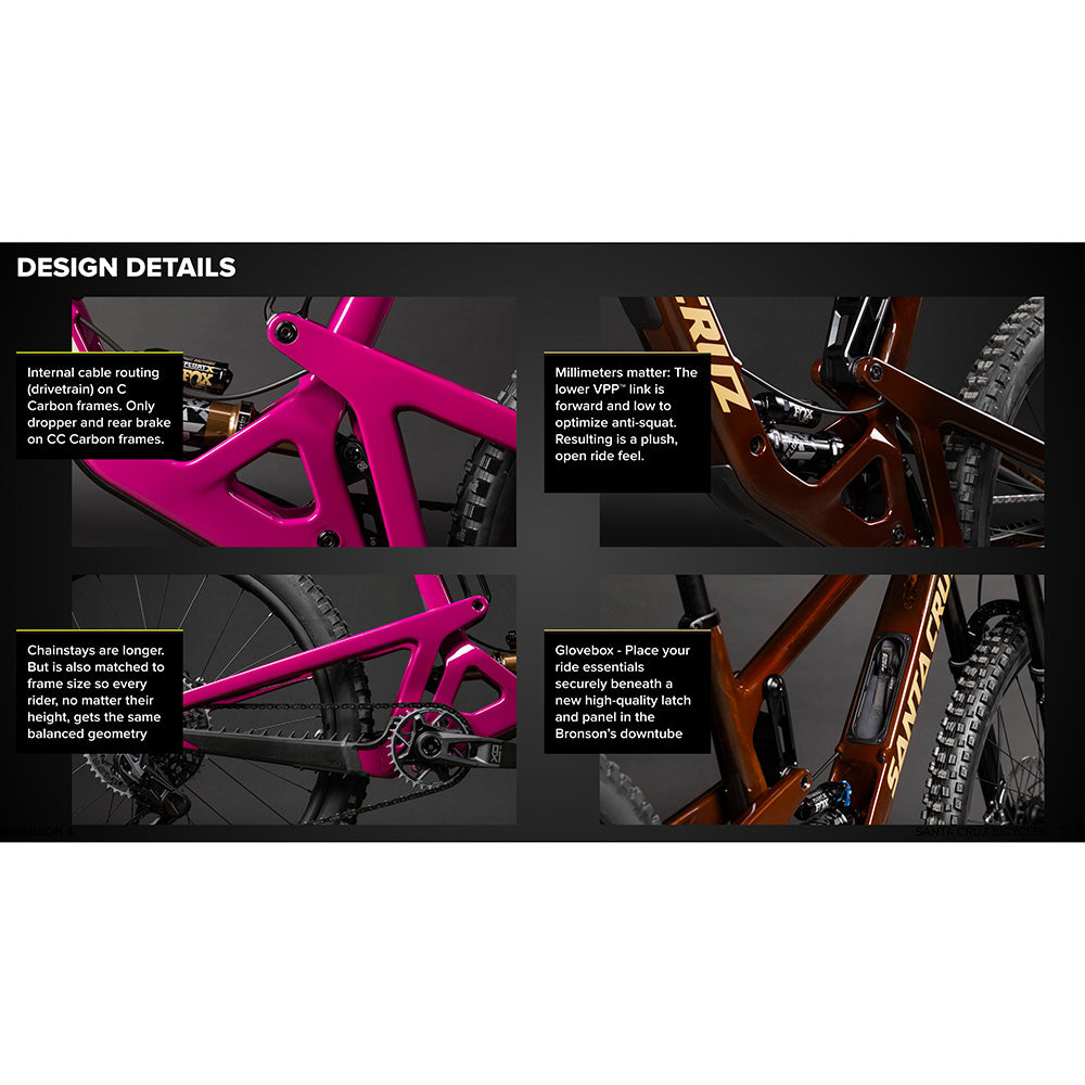 Santa Cruz Bronson Carbon CC X0 AXS Full Suspension Mountain Bike