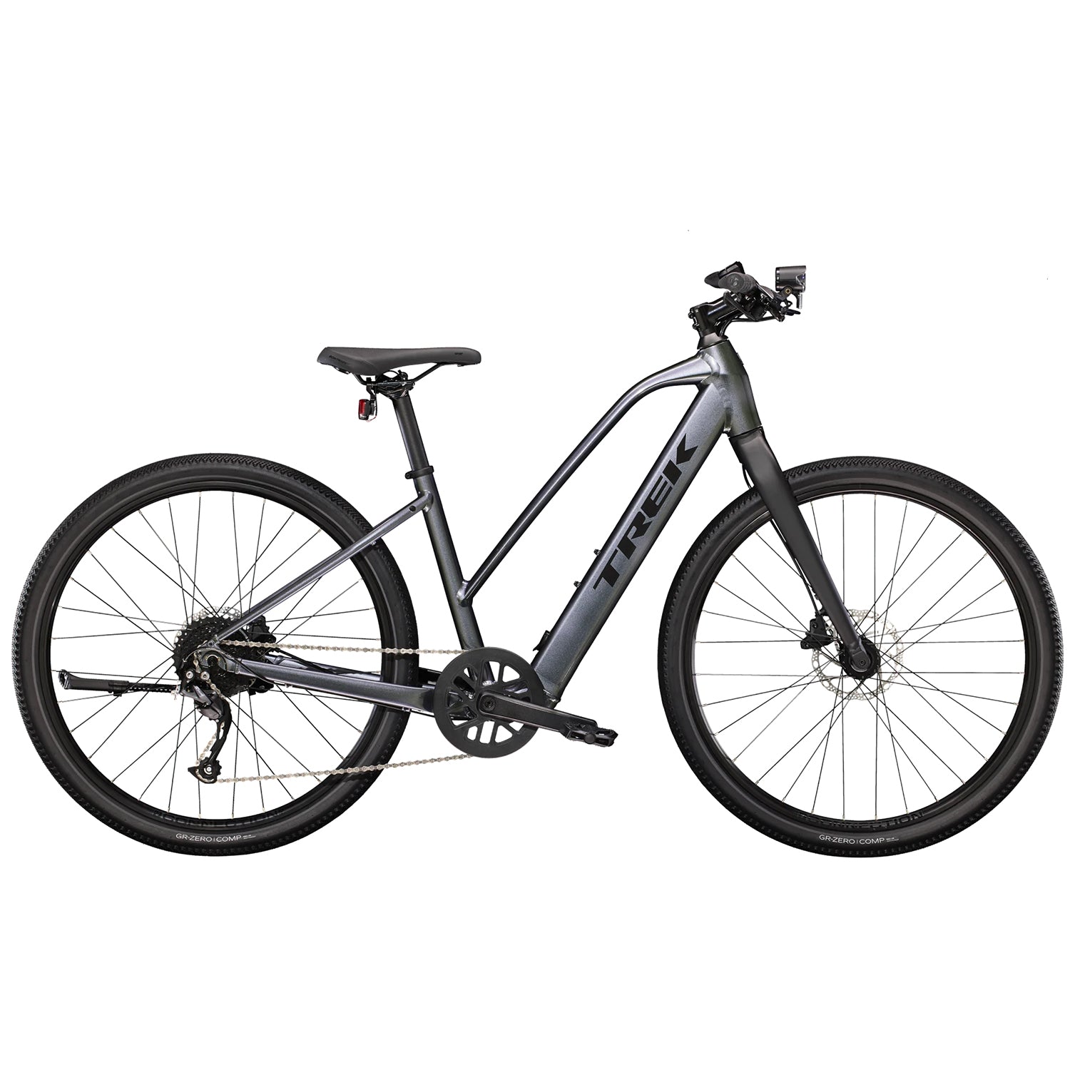 Trek Dual Sport+ 2 Stagger Electric Hybrid Bike 2023 – Sprockets Cycles