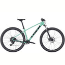 Green trek-marlin-4. mountain bike on a white background 
