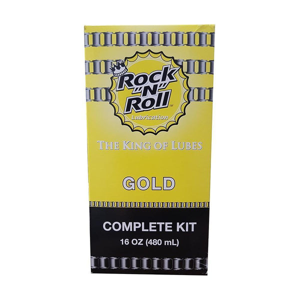 Rock N Roll Gold Low Vapour Lube Complete Kit 16oz