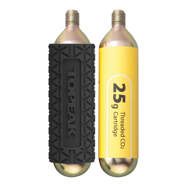 Topeak CO2 Cartridges with Sleeve 2 Pack