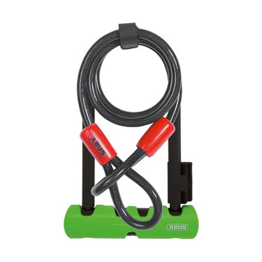 Abus Ultra 410 Lock and Cable 230mm - Sprockets Cycles
