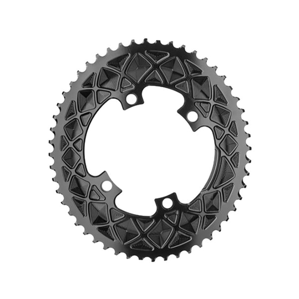 Absolute Black Road Oval Shimano 110/4 Chainring - 50t