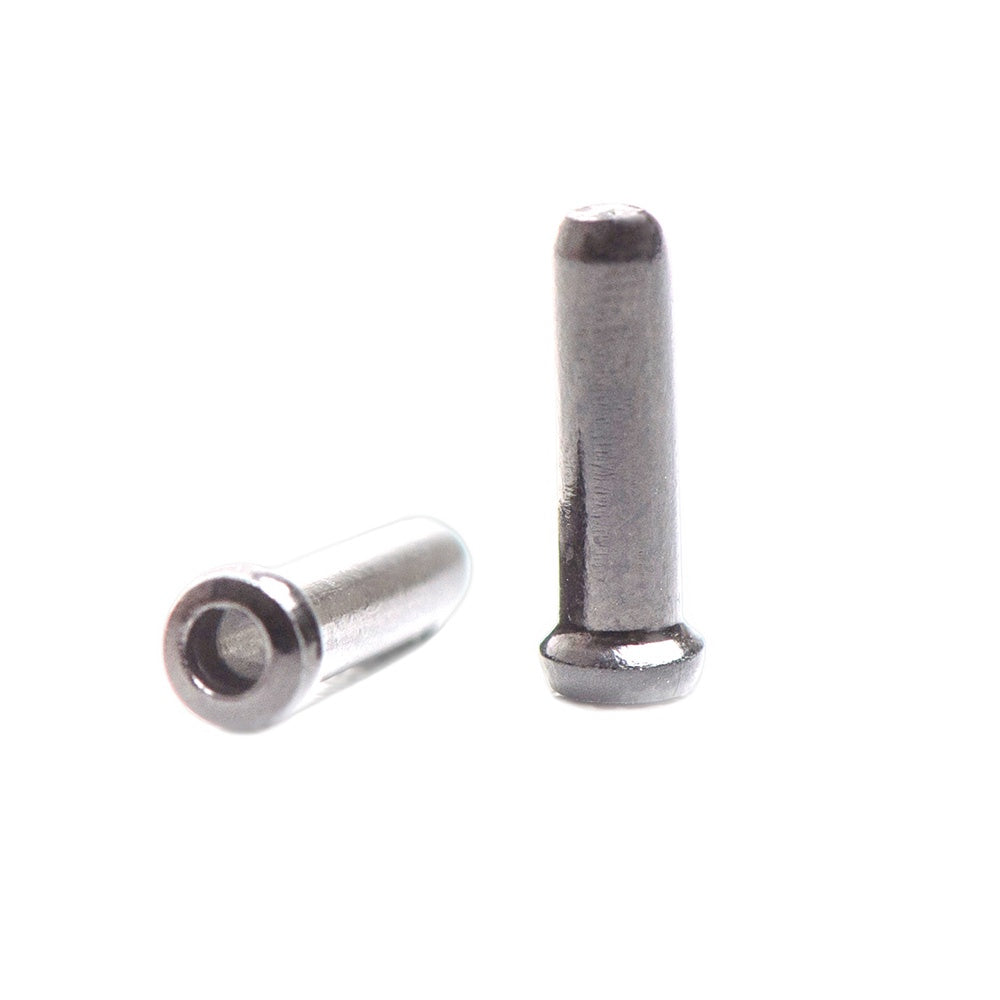 Cable Tip Capgo OL Cable Tips for 1 - 1.8mm Wires - Silver / Alloy / 500 Pack ...