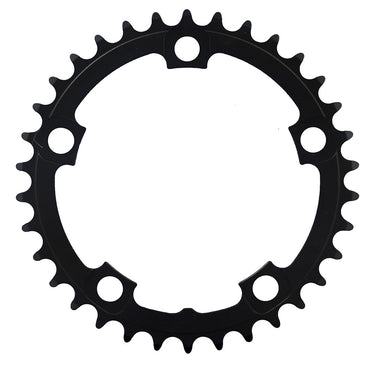 FSA Alloy Road Chainring (2x11, 110x34T, Black, 5h)