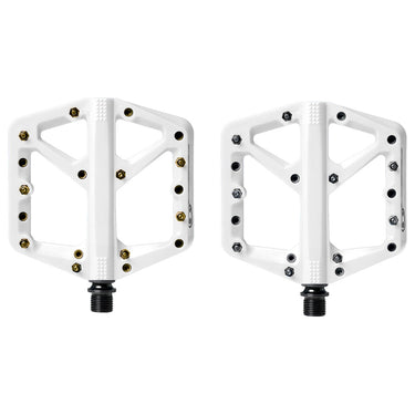 Crank Brothers White Edition Stamp 1 Pedals - Sprockets Cycles