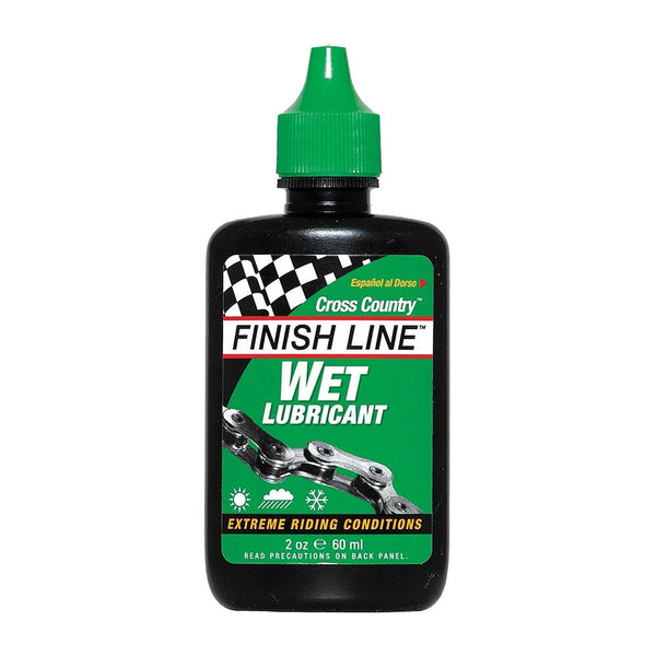 Finish Line Cross Country Wet Lube 60ml - Sprockets Cycles
