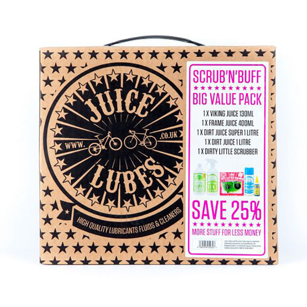 Juice Lubes Scrub n Buff Value Pack