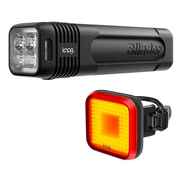 Knog Blinder Pro 600 + Blinder Square Rear - Light Set
