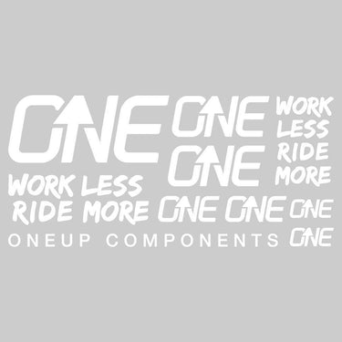 OneUp Carbon HandleBar Decal Kit - Sprockets Cycles