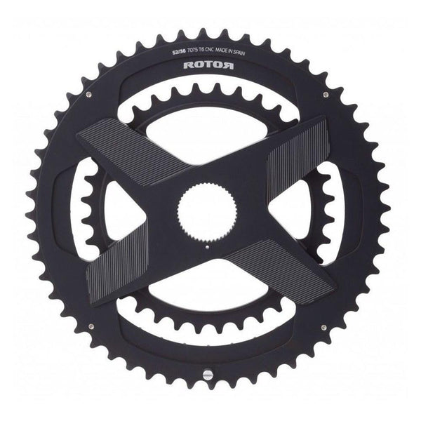 Rotor Aldhu Direct Mount NoQ Chainring 52/36t - Sprockets Cycles