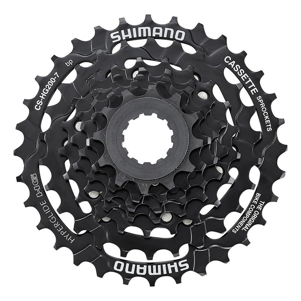 Shimano CS-HG200 7-Speed Cassette - Sprockets Cycles
