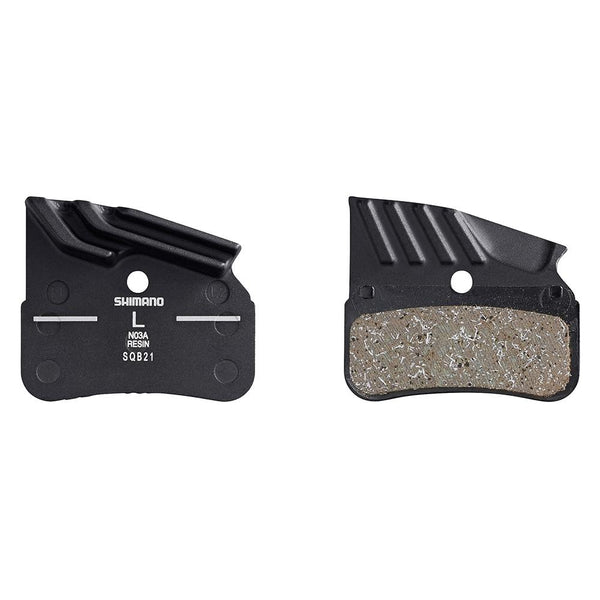 Shimano N03A Disc Brake Pads with Cooling Fins - Sprockets Cycles