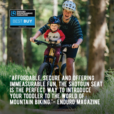 Kids Ride Shotgun Kids MTB Seat + Handlebar Combo