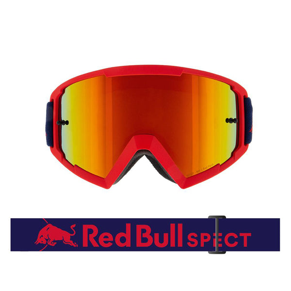 Red Bull Spect Whip Mirrored MX Goggles
