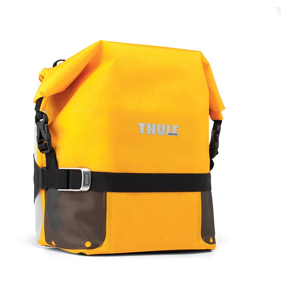 Thule Pack`n Pedal adventure touring pannier small 16 litre yellow - Sprockets Cycles