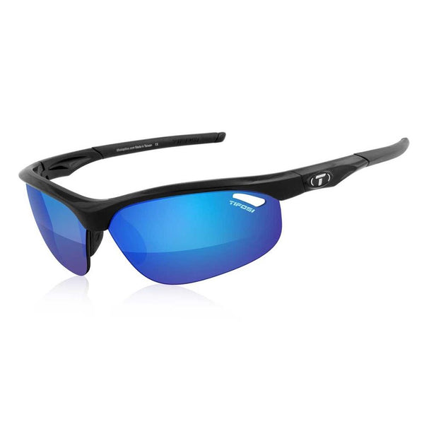Tifosi Optics Veloce Sunglasses - Gloss Black / Clarion Blue - Sprockets Cycles