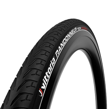 Vittoria Randonneur Tech 700x35c Rigid Full Black Reflective G2.0 Tyre